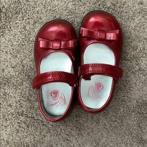 Red Mary Jane shoes toddler